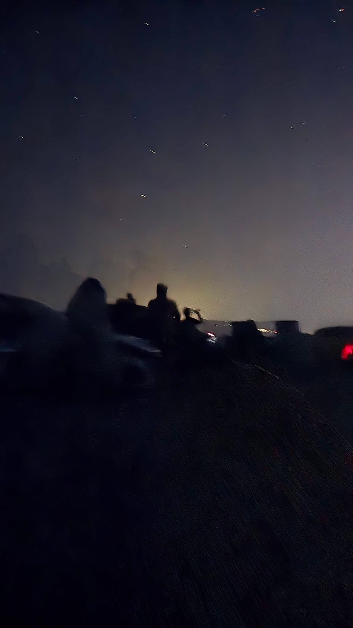 Cierre alrededor del fuego